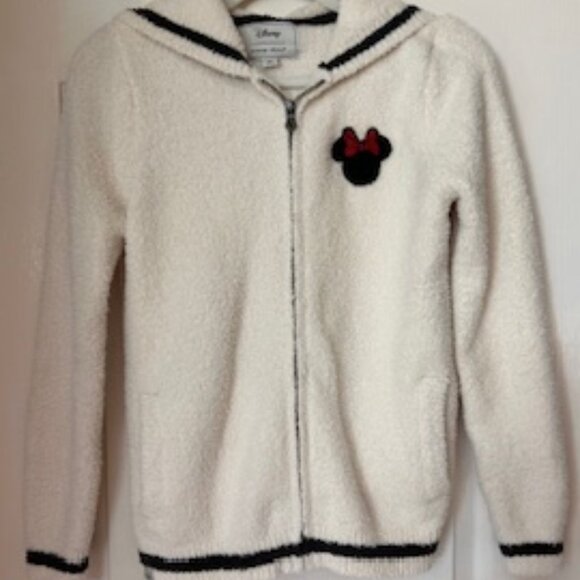 Barefoot Dreams CozyChic Classic Disney Women's Minnie Hoodie - Size XS - Picture 2 of 3